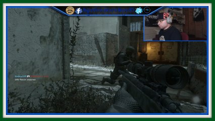 call of duty modern warfare remastered sniper gameplay collaboration with hostilegaming and bleach