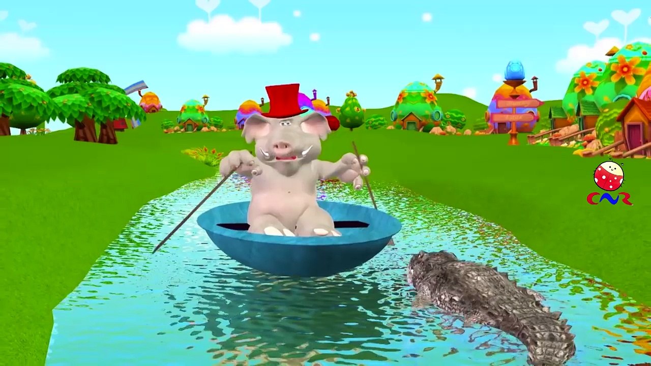 Elephant Cartoons Singing Finger Family Rhymes | Johny Johny Yes Papa Nursery Rhymes for Children