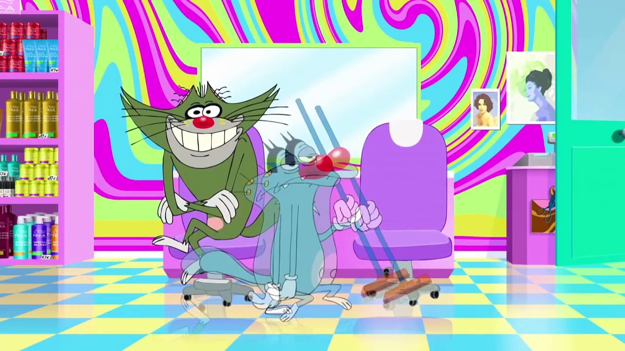 [s 4] Oggy And The Cockroaches (2012) - Oggy Splits Hairs
