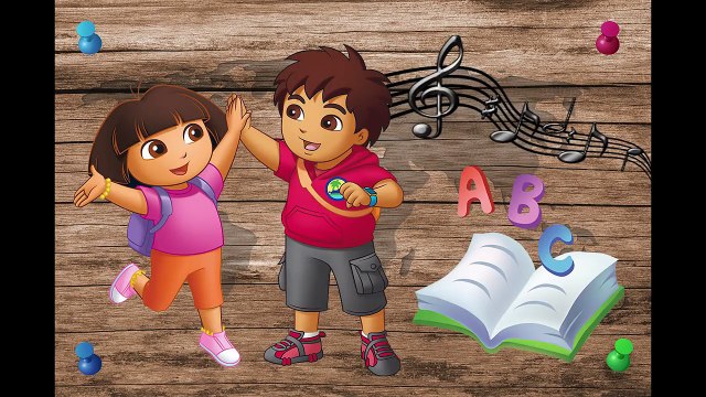 abecedario en inglés - Dora la exploradora - cancion del abecedario en ingles - videos educativos