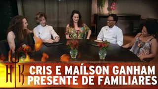 Cris e Maílson ganham presente especial de seus familiares
