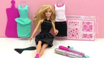 Barbie Glitzermode - Wie macht man sein eigenes Barbie Kleid? Design Demo 1