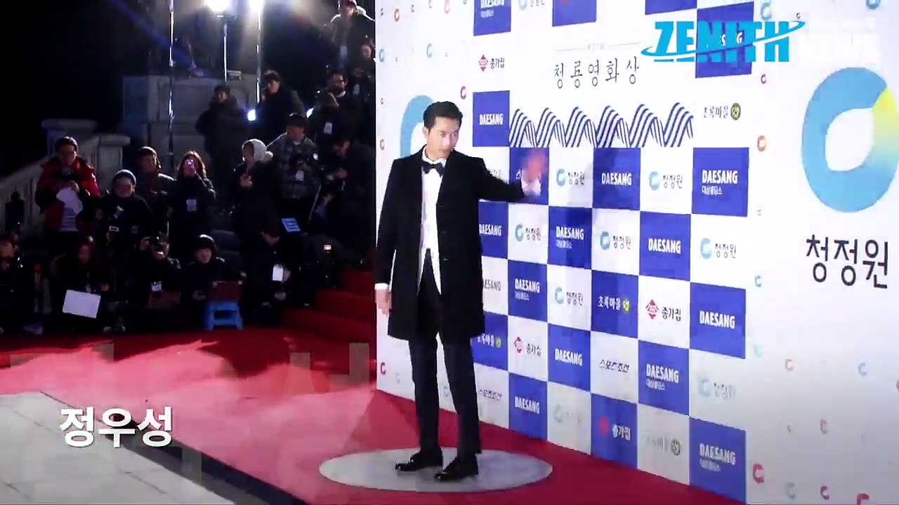 [Z영상] 정우성-이병헌 두 조각의 등장!(청룡영화상 Red Carpet)
