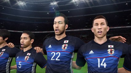 PES2017【Japan vs Switzerland】Giant Killing