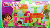 Dora The Explorer Mega Bloks ❤ Dora and Friends Lego Stop Motion Video Episode DisneyCarToys
