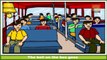Wheels On The Bus Go Round & Round - Nursery Rhymes - Karaoke With Lyrics - Popular Rhymes