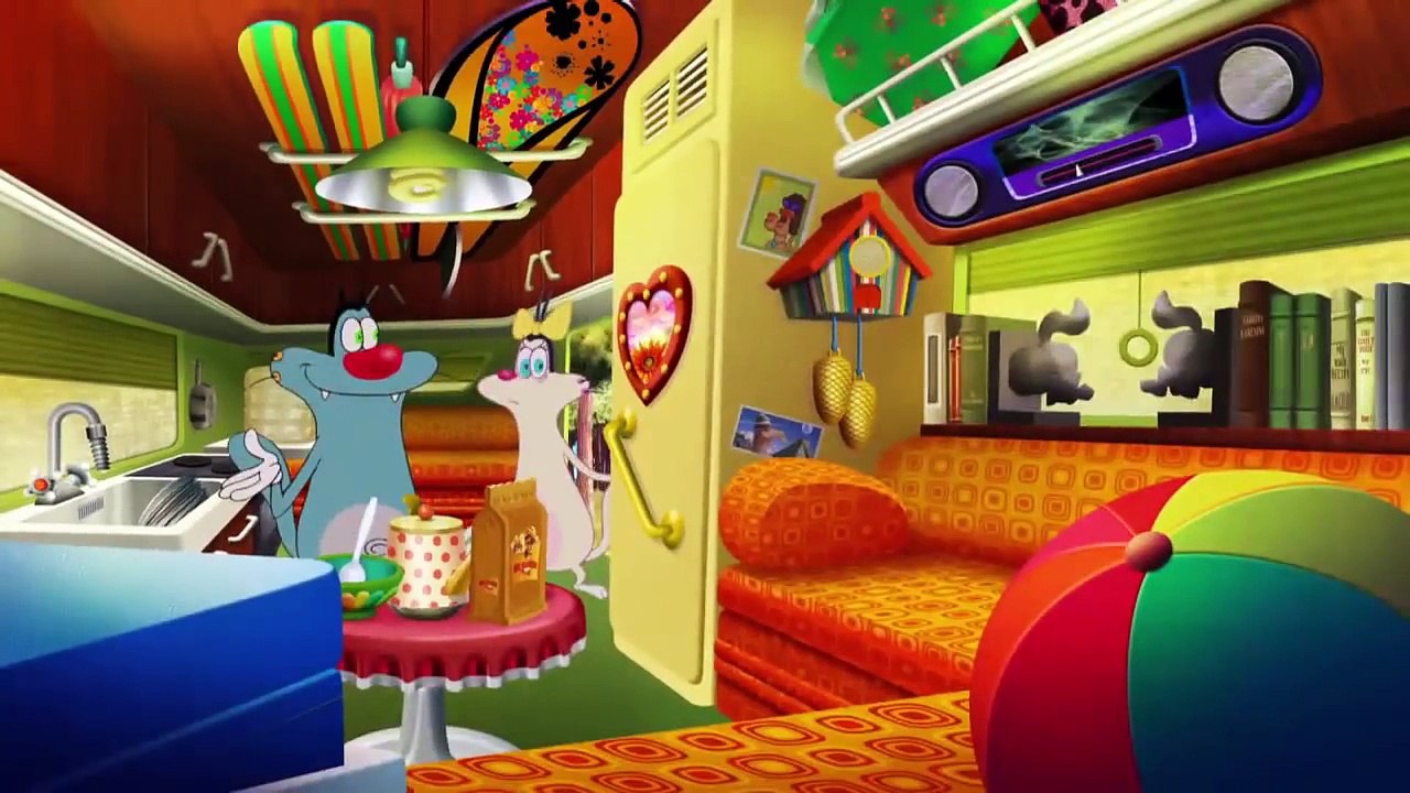 [s 4] Oggy And The Cockroaches (2012) - Iunihappy Camper !