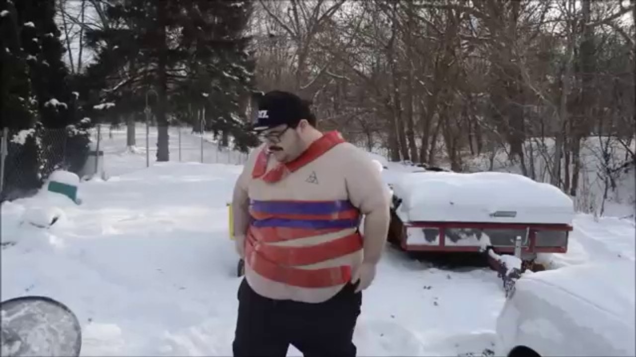 Испытал на себе пояс  из петард