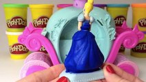 Play Doh Cinderella Magical Carriage Disney Princess Cinderella Play Dough Clay Hasbro Toy Review