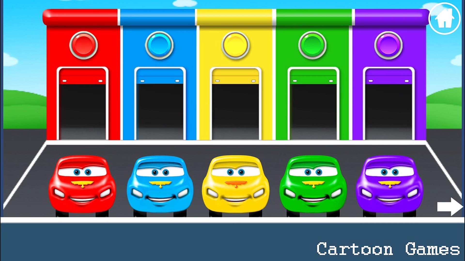 learning color special disney pixar cars lightning mcqueen