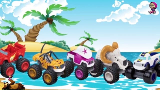 Семья Пальчиков на русском Вспыш и Чудо Машинки.Песенка про пальчики на русском.Finger Family Song.