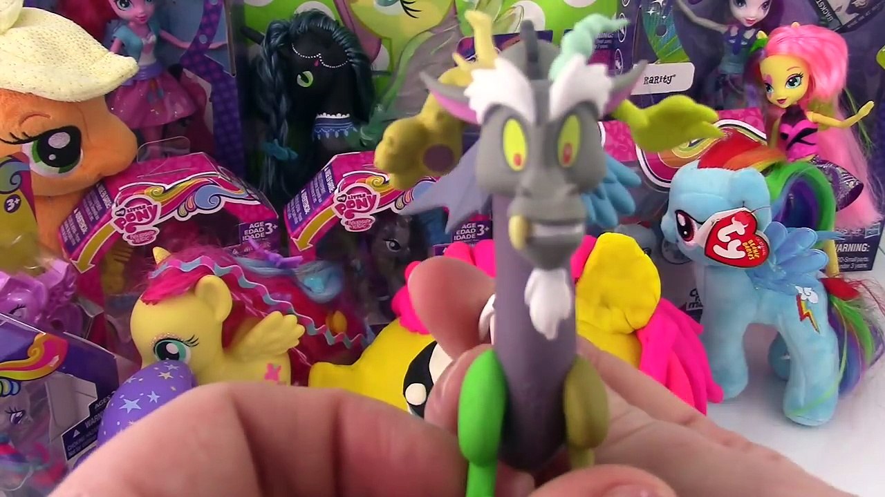 HUGE HAUL Play-Doh My Little Pony MLP Surprise Egg Blind Bag Show Play Dough Funko Mystery Minis