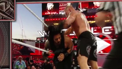 Roman Reigns vs Brock Lesnar Most Brutal Fight FULL Match 2016