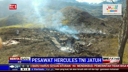 Hercules C-130 TNI AU Menabrak Gunung Lisuwa