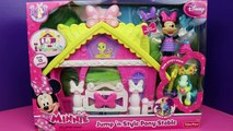 Minnie Mouse Meets the Ninja Turtles and Batman with Superman in Jump N Style Pony Style Stable