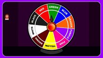 Colors for Children to Learn with Colors wheel Chart - Colours for Kids to Learn, Learning Videos