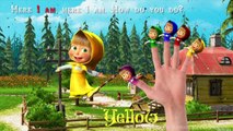 Masha and the Bear Finger Family Nursery Rhymes Songs - Masha Learning Colors for Children