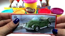Making Play-Doh Funny Flower and Opening Minions Kinder Surprises - Eggs and Toys TV