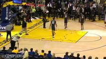 Stephen Curry Having Fun Pregame - Blazers vs Warriors - December 17, 2016 - 2016-17 NBA Season