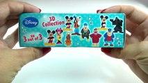 Mickey Mouse Surprise Chocolate Eggs Disney opening - Eggs and Toys TV