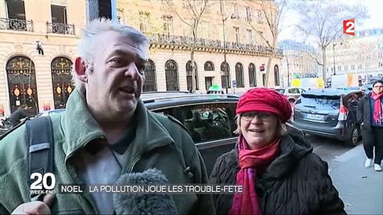 La pollution à Paris fait fuir les clients dans les boutiques - Regardez