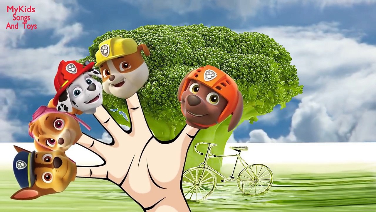 The Finger Family Nursery Rhymes Paw Patrol daddy finger song My Kids Songs & Toys