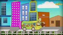 The Wheels On The Bus Go Round And Round - Popular #NurseryRhymes Collection I #ChildrenSongs