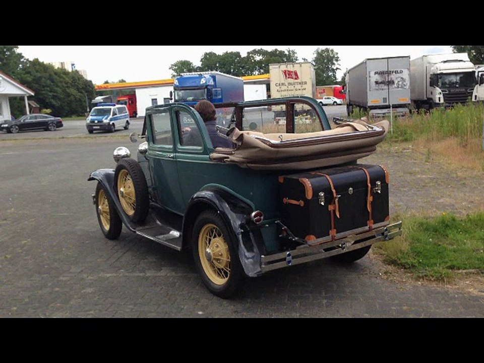 Petite course sous 1931 Ford Model A