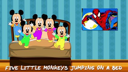 Spiderman and Baby Mickey Mouse Cartoon Story with Funny Animal Costumes