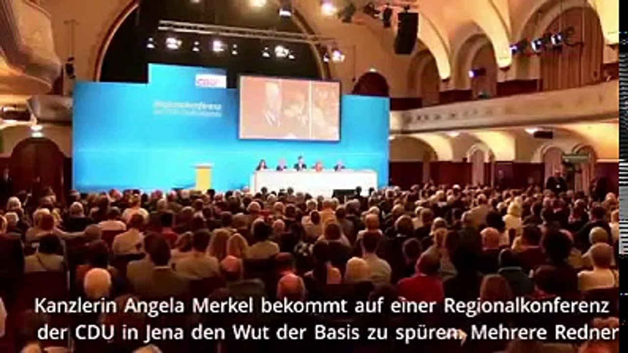 Angela Merkel vs CDU