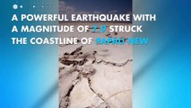 Powerful 7.9 magnitude tremor shakes Papau New Guinea