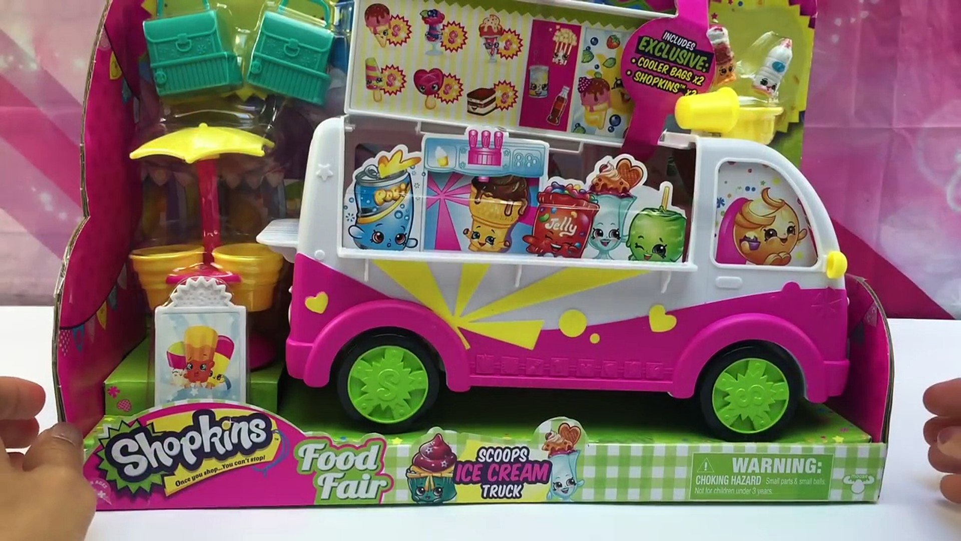 shopkins scoops ice cream truck