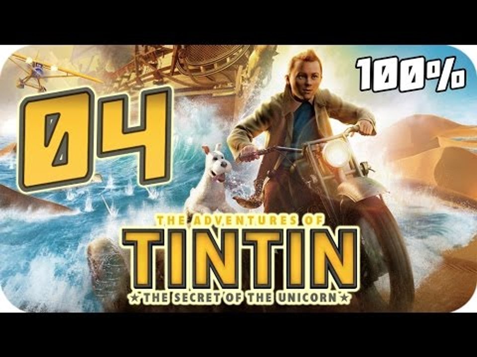 The Adventures of Tintin: The Game Walkthrough Part 4 (PS3, X360, Wii) 100% Movie Chapter 15 - 16