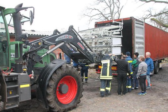 Medizinisches Gerät geht nach Uganda