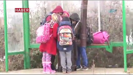 Durağa soba kurdular