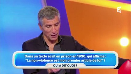 Tout le monde veut prendre sa place : il confond Gandhi avec Hitler !