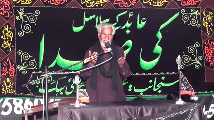 Zakir Bashir Hussain Rasool Pur 18 Muharram 1438 ( 2016 ) Choti Behak Hafizabad