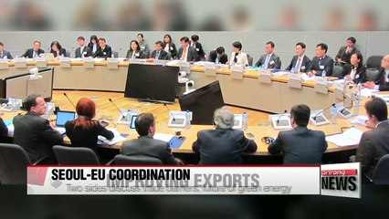 S. Korea, EU discuss discuss breaking down trade barriers