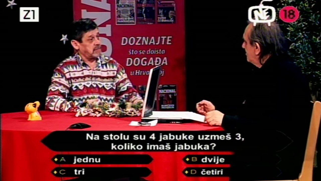 Jajan i Braco kviz - 4 Jabuke