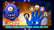 Mickey Mouse Superhero, Robot and Monster Masks Finger Family Songs