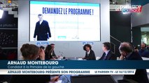 Primaire à gauche : Arnaud Montebourg détaille son programme