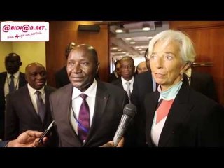 Coopération FMI-Côte d'Ivoire: Christine Lagarde fait le point de sa rencontre visite avec Duncan
