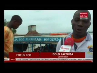 Business 24 / La pinasse, un moyen de liaison des communes de Kouassi et Cocody