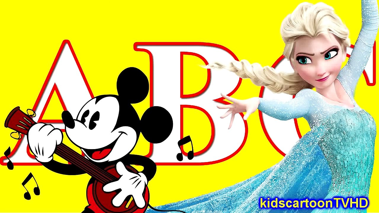 ABC SONG FOR CHILDREN - Disney Frozen Music for Kids - Baby Learning Songs