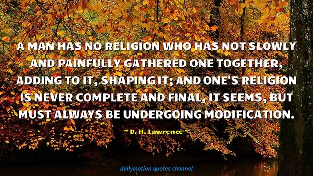 D. H. Lawrence Quotes #1