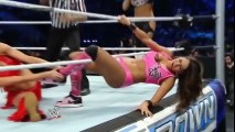 720pHD WWE Smackdown The Bella Twins vs Natalya & Summer Rae