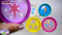 My Little Pony Learning Colors Play Doh Mane 6 Shopkins MLP Surprise Egg and Toy Collector SETC
