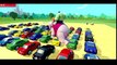 HULK CARS SMASH PARTY ! MONSTER TRUCK Lightning McQueen CARS 2 Finger Family Song Nursery Rhymes