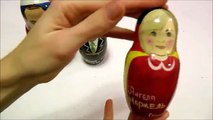 Matryoshka Putin ate Obama, Merkel, Queen Elizabeth, and Chinese. Путин. Обама. Меркель.