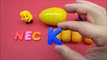 Surprise Eggs Learn-A-Word! Spelling Outdoor Words! Lesson (NECKLACE) - Kinder Surprise Egg Opening